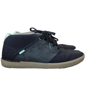 Vans Suede and Canvas Ankle Support Lace Up Shoes